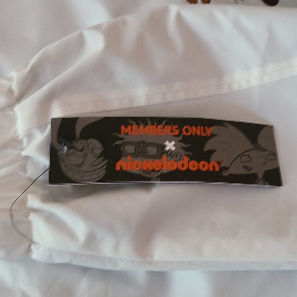 Members Only x Nickelodeon Men Windbreaker M, NWT - Picture 7 of 8